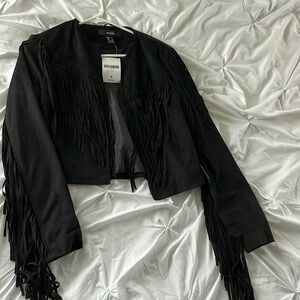 Cropped Fringe Festival Jacket